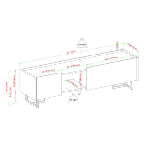 Beckett Minimalist Media Console