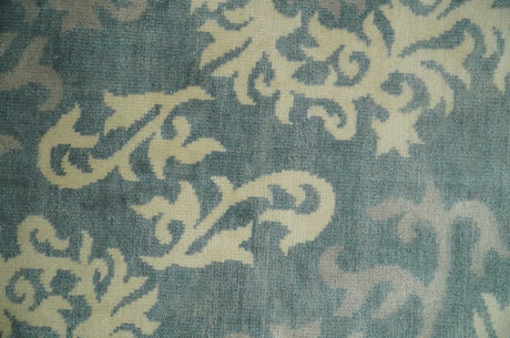 Beige and Gray 2x3 Hand Knotted Traditional Persian Oushak Wool Rug | N5923