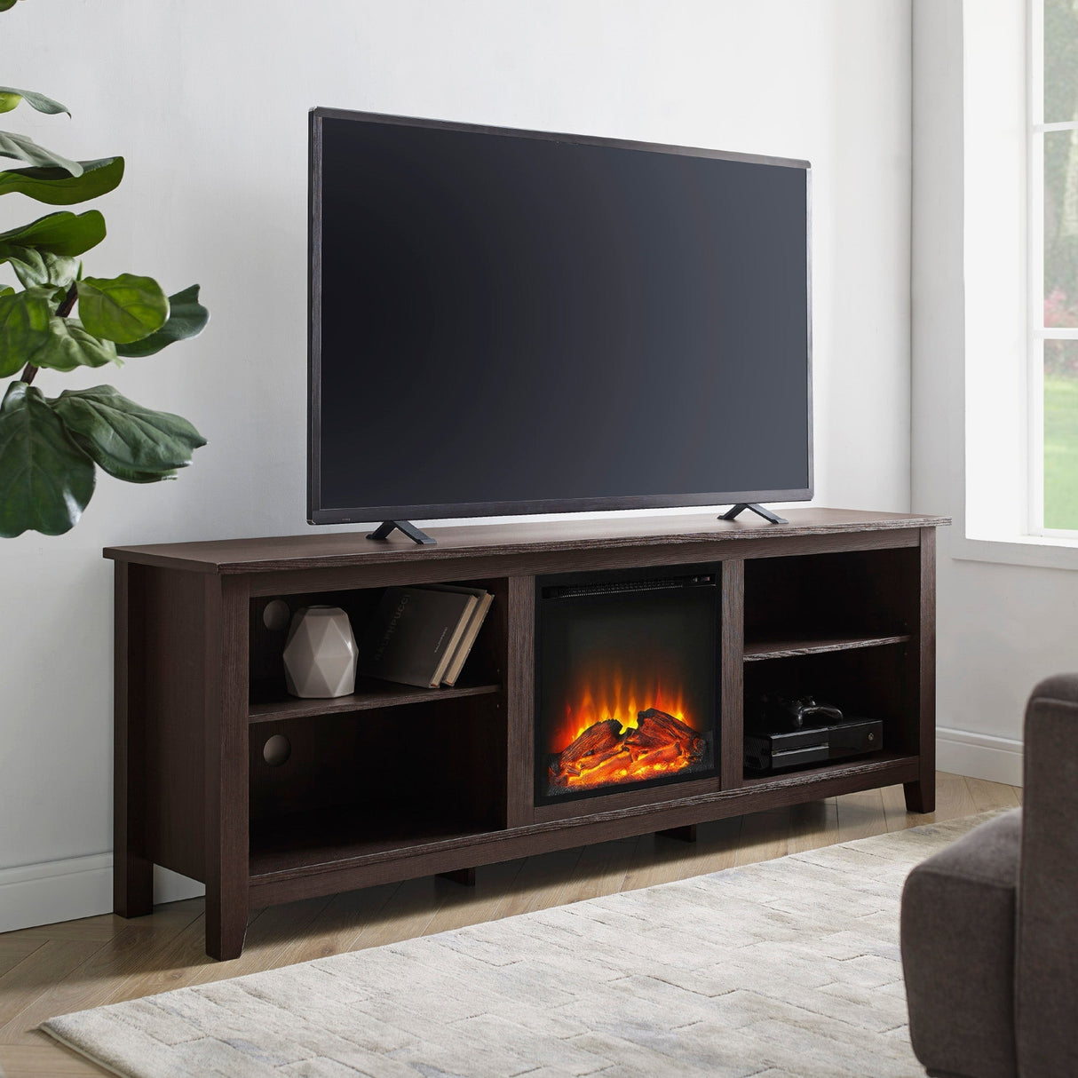 Beldon Essential Fireplace TV Stand