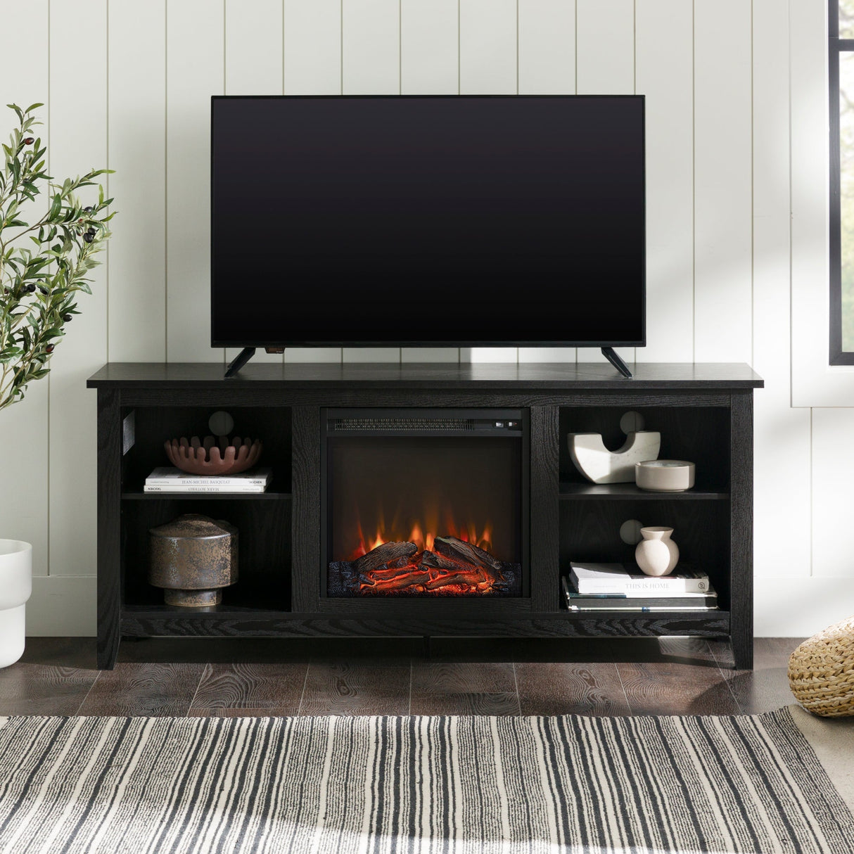 Beldon Essential Fireplace TV Stand