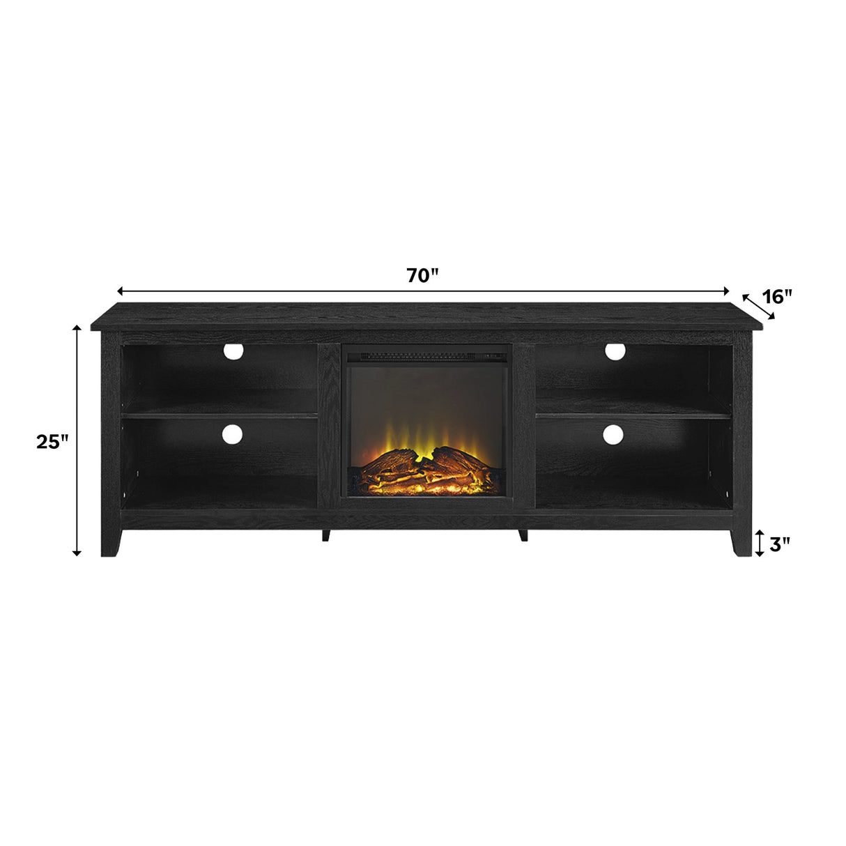 Beldon Essential Fireplace TV Stand