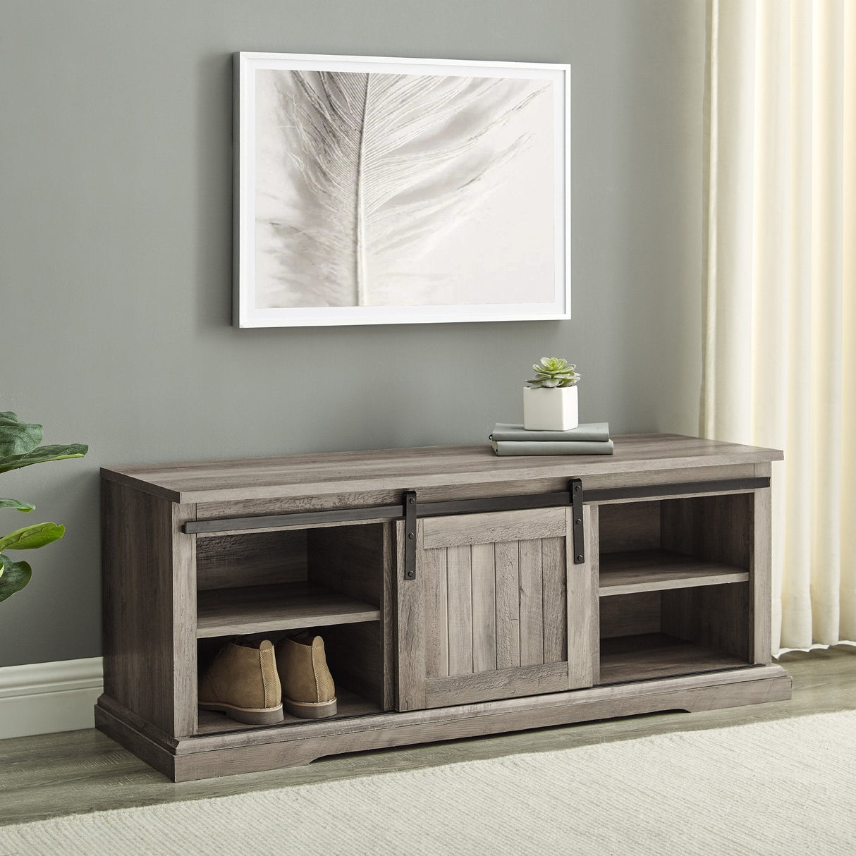 Belvedere Sliding Door Entry Bench