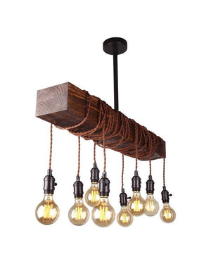 Belz 8-Light Kitchen Island Bulb Pendant Light