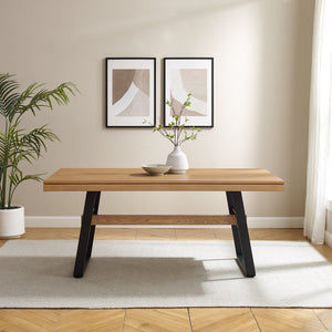 Benedict Modern Industrial Dining Table & Desk