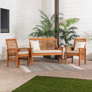 Bennett 3-Piece Outdoor Patio Chat Set