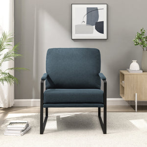 Bentley Contemporary Metal Frame Accent Chair