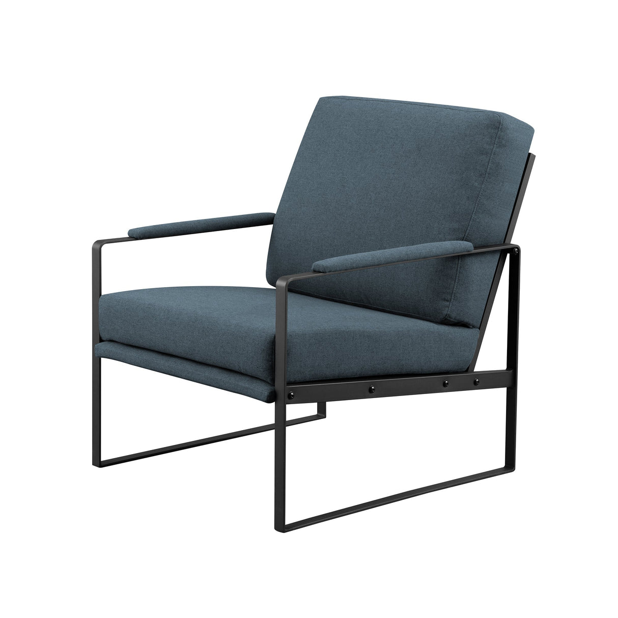 Bentley Contemporary Metal Frame Accent Chair