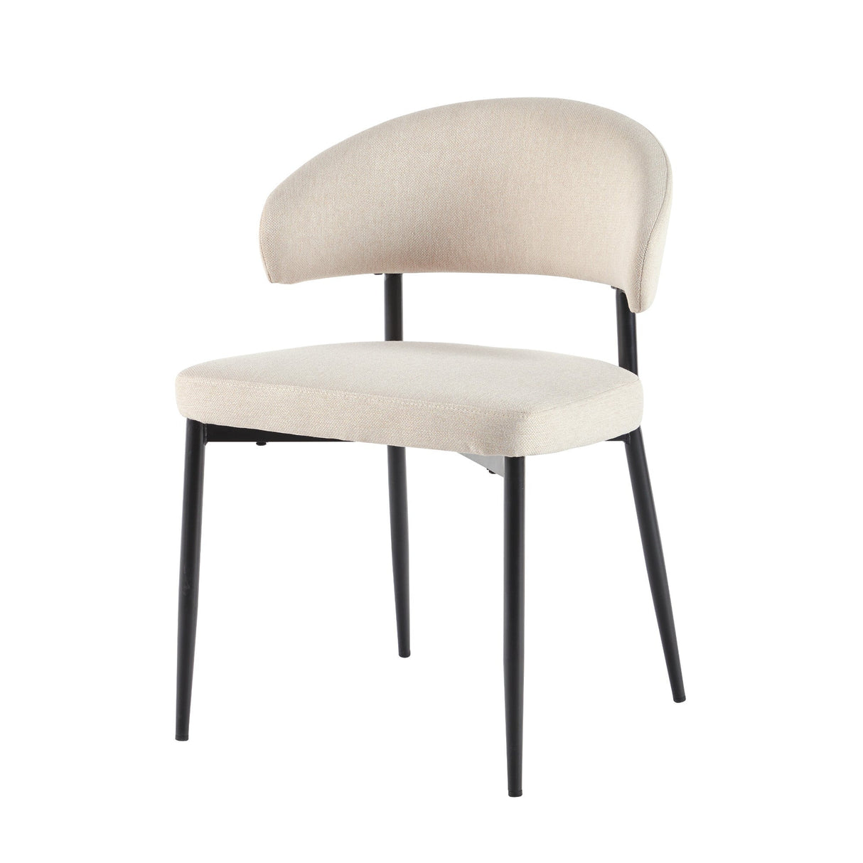 Benton Modern Upholstered Dining Chair, set of 2