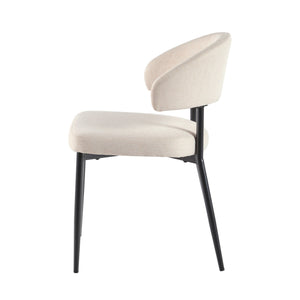 Benton Modern Upholstered Dining Chair, set of 2