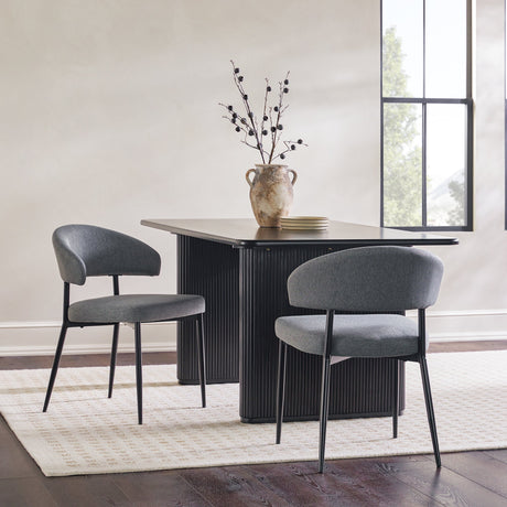 Benton Modern Upholstered Dining Chair, set of 2