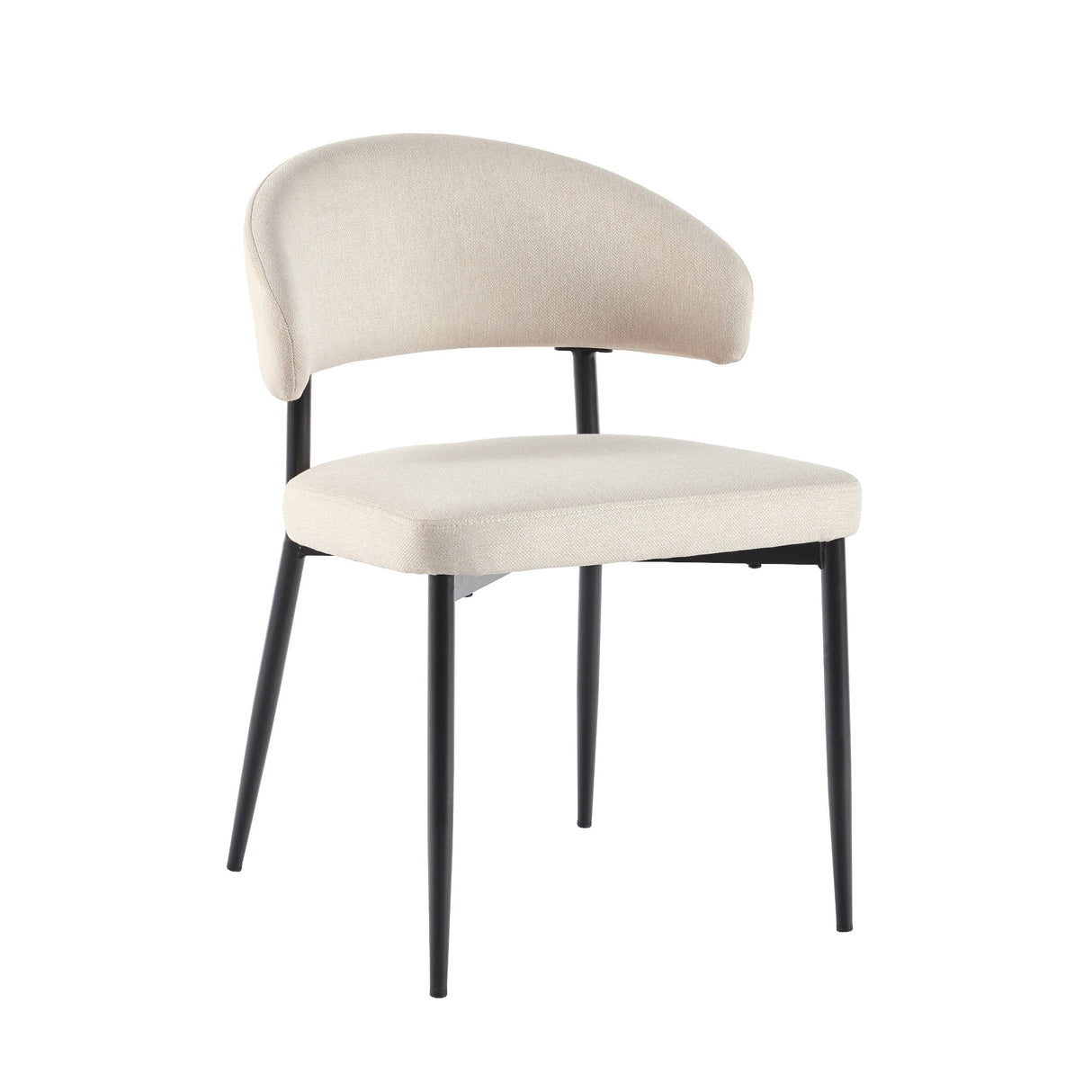 Benton Modern Upholstered Dining Chair, set of 2