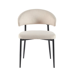 Benton Modern Upholstered Dining Chair, set of 2