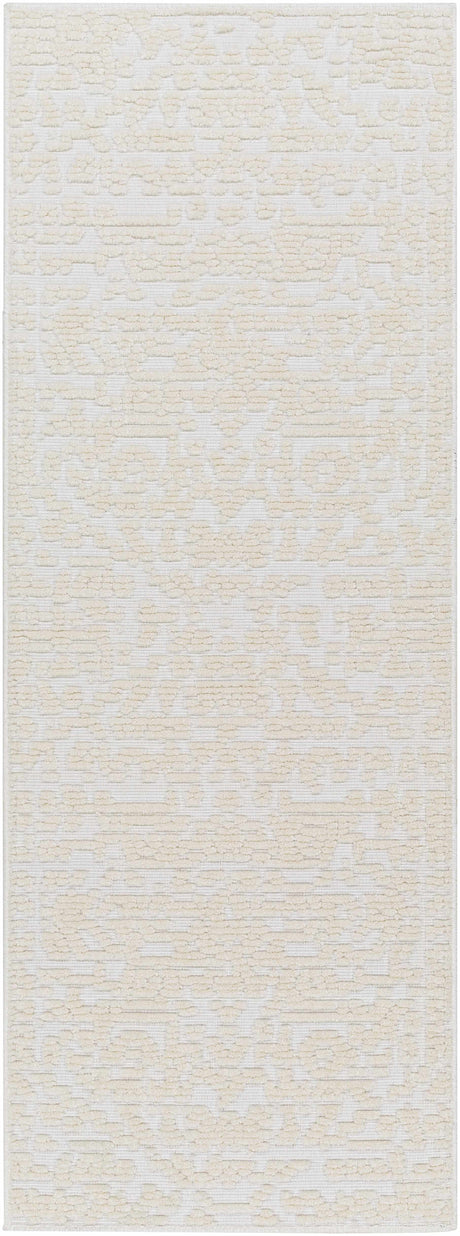 Beren Cream Washable Area Rug