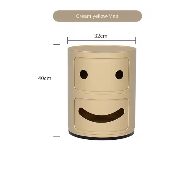 Berri Smiling Face Bedside Table