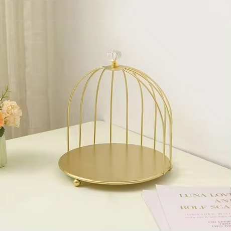 Bird Cage Makeup Organizer