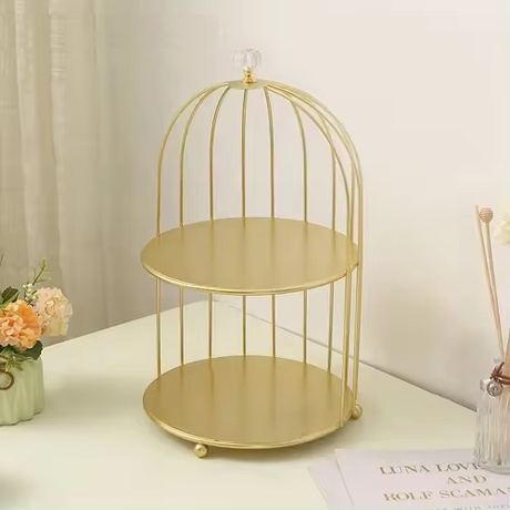 Bird Cage Makeup Organizer