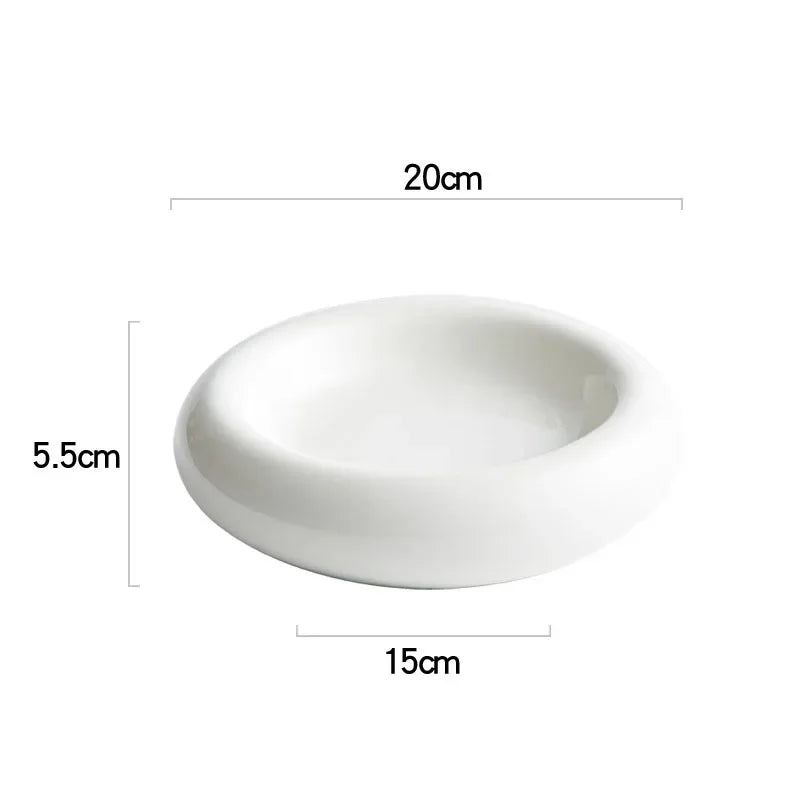 Blanca Ceramic Plate