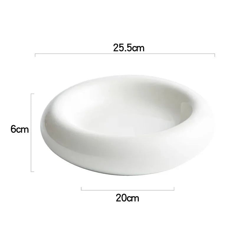 Blanca Ceramic Plate