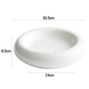 Blanca Ceramic Plate