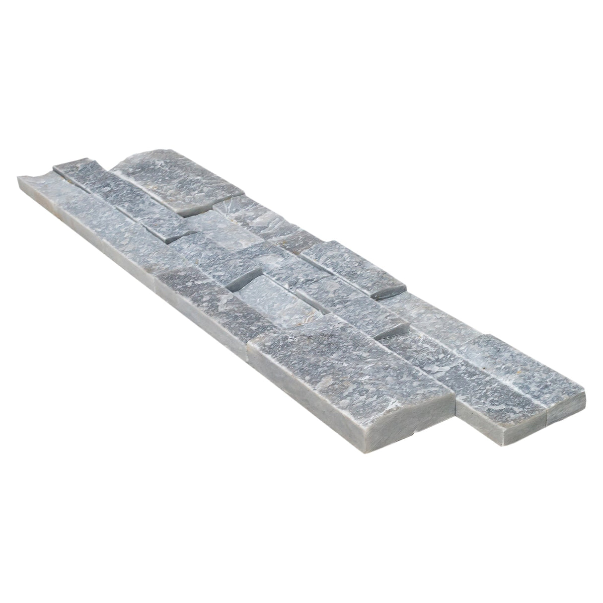 Bluestone Ledger 3D Panel 6"x24" Split-face Natural Marble Wall Tile - Belair Collection
