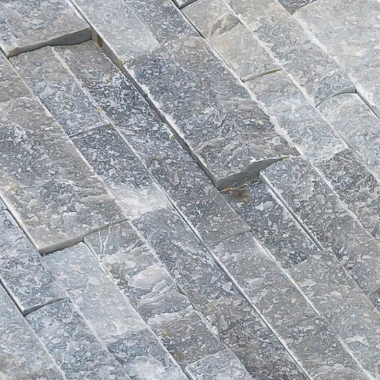 Bluestone Ledger 3D Panel 6"x24" Split-face Natural Marble Wall Tile - Belair Collection