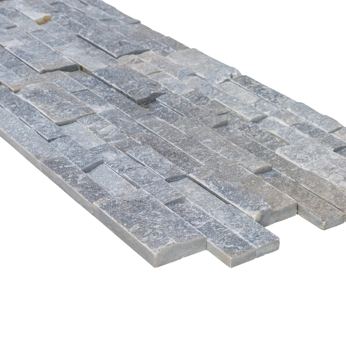 Bluestone Ledger 3D Panel 6"x24" Split-face Natural Marble Wall Tile - Belair Collection