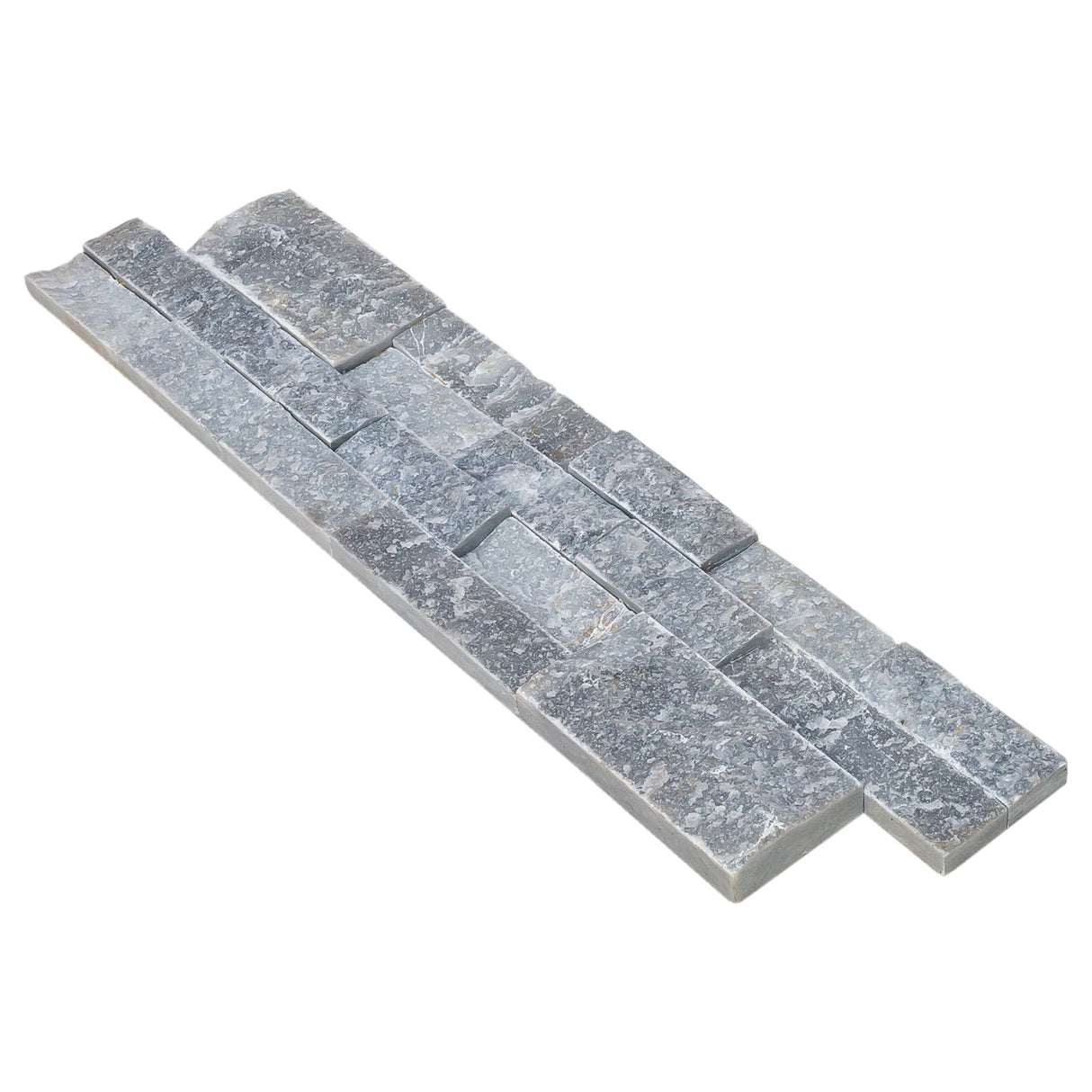 Bluestone Ledger 3D Panel 6"x24" Split-face Natural Marble Wall Tile - Belair Collection