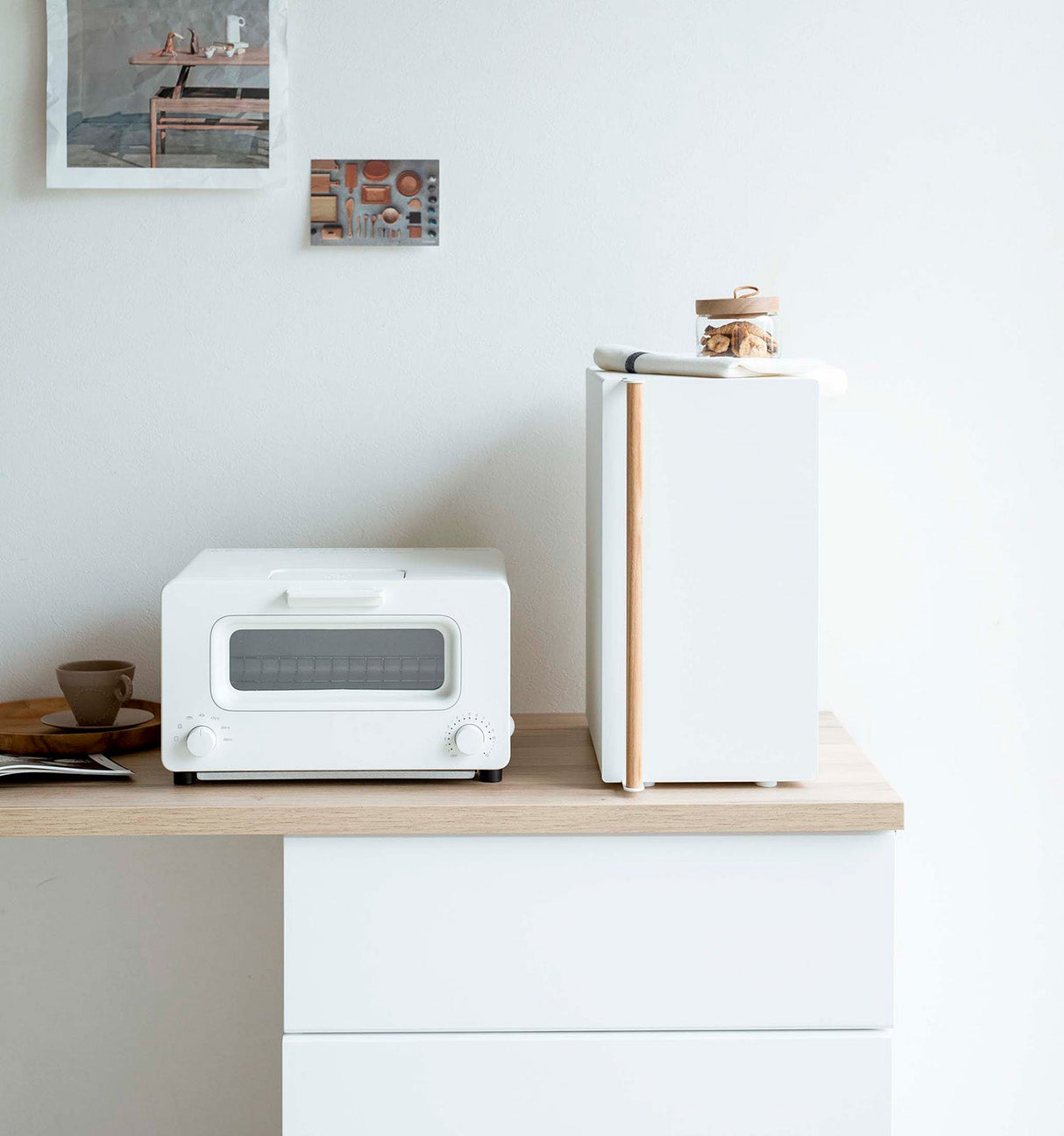 Bread Box - Steel + Wood