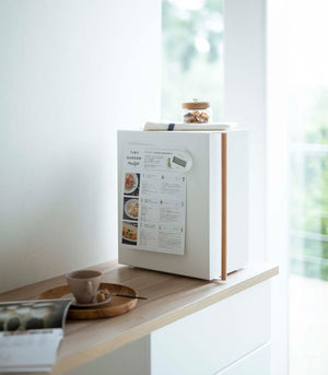 Bread Box - Steel + Wood