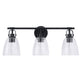 Brilliance Modern Farmhouse 3-Light Vanity Light
