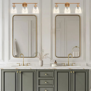 Brilliance Modern Farmhouse 3-Light Vanity Light