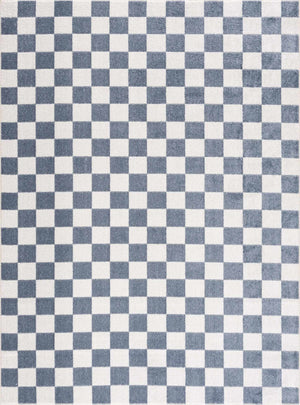 Brone Checkered Washable Area Rug