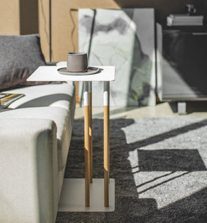 C Side Table (22" H) - Steel