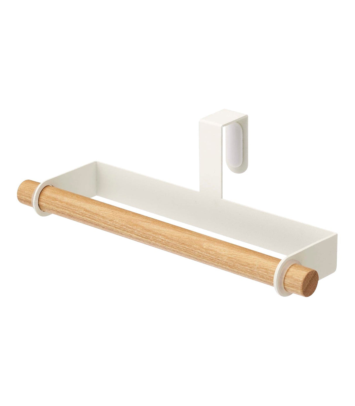 Cabinet Door Dish Towel Hanger - Steel + Wood