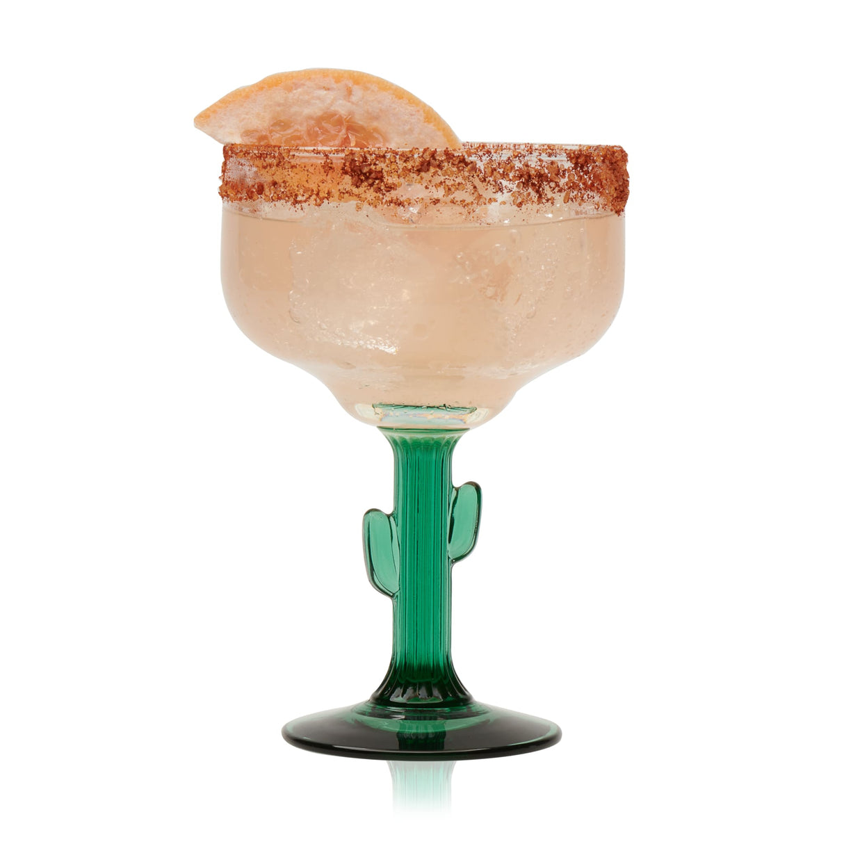 Cactus Margarita Glasses, 16 ounce, Set of 4