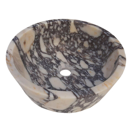 Calacatta Viola Marble Tapered Above Vanity Bathroom Sink Honed/Matte