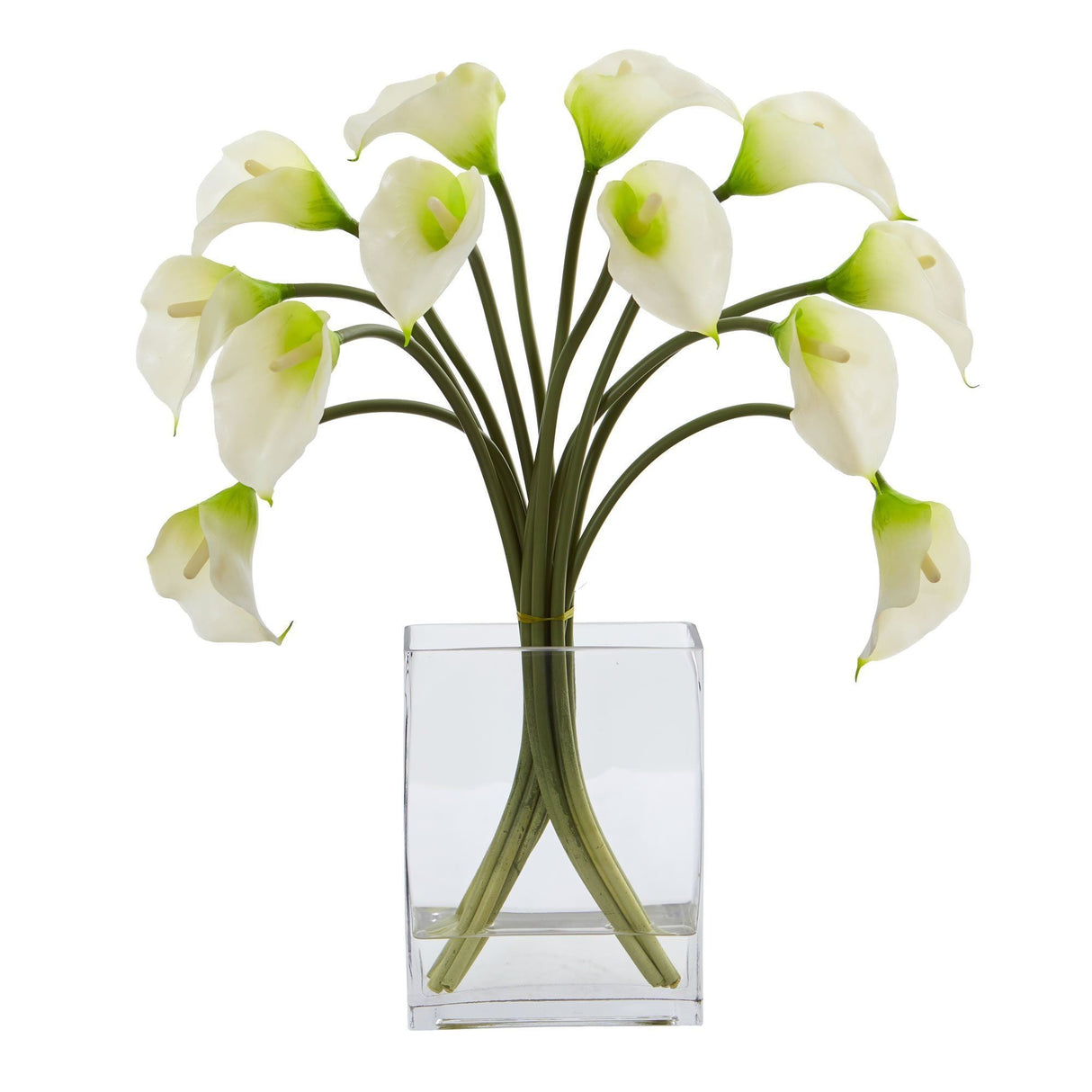 Calla Lily Artificial Arrangement in Vase