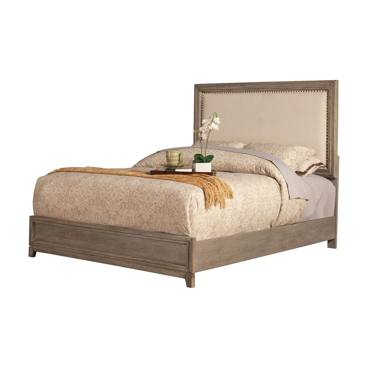 Camilla Bed, Antique Grey