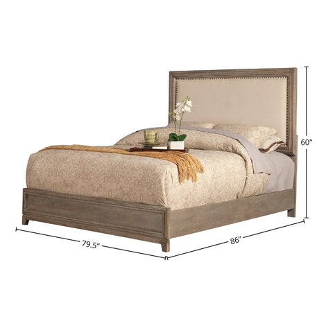 Camilla Bed, Antique Grey