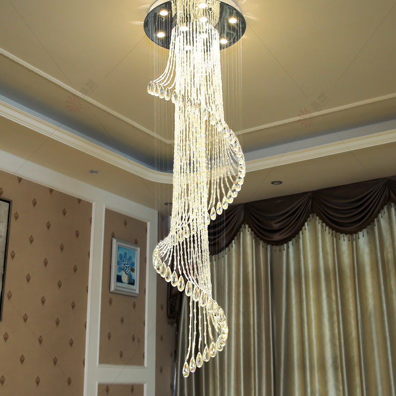 Cannes Crystal Foyer Chandelier