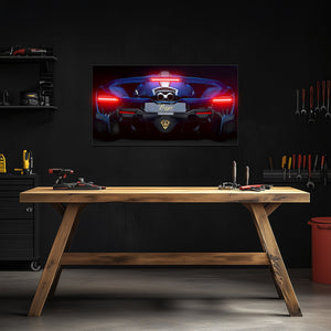 Car light up sign, Car neon light sign, Car wall art lighted, Car led wall decor, Car led sign, Garage neon sign, Neon painting art For Man - UvCar28