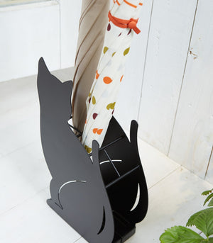 Cat Umbrella Stand - Steel