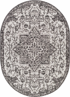 Charcoal Kilmacolm Indoor & Outdoor Rug - Clearance