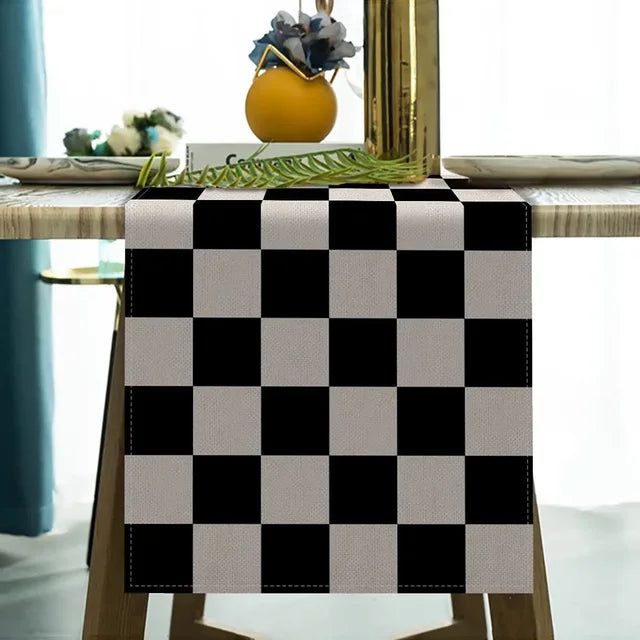 Checkerboard Table Runner