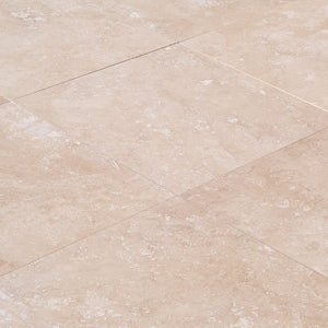 Classic Light Travertine Honed Floor and Wall Tile - Livfloors Collection