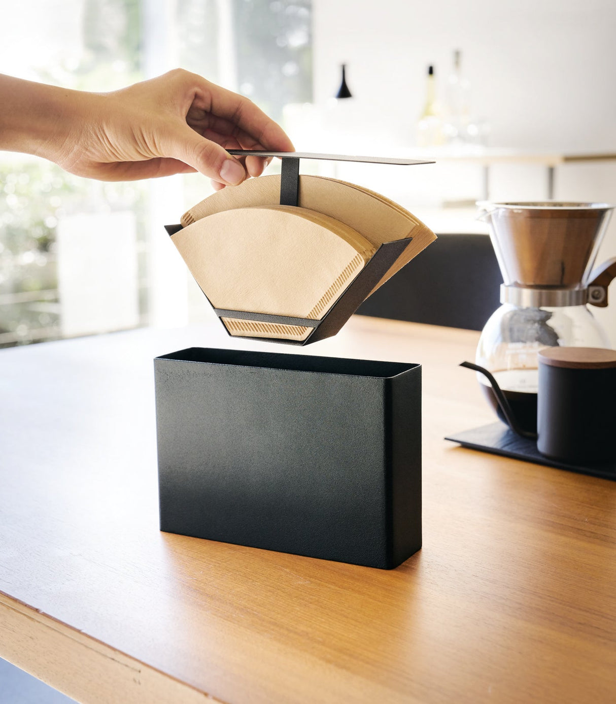 Coffee Filter Case - Size 02 - Steel