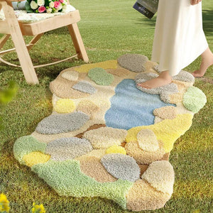 Colorful Moss Rug