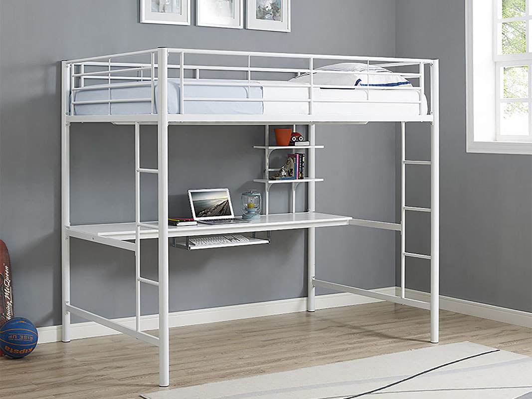 Colton Full Over Workstation Bunk Bed