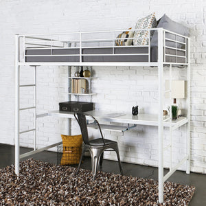 Colton Twin over Workstation Bunk Bed