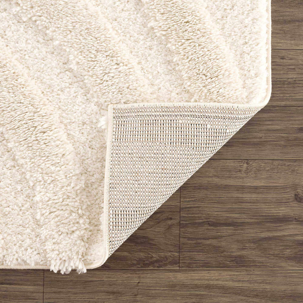 Connerton Beige High-Low Area Rug